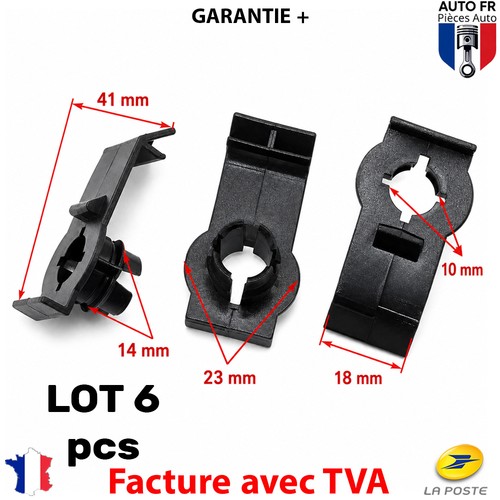 Clip réparation vitre - clip,