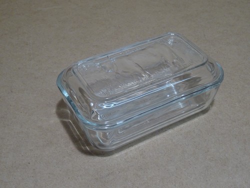 Beurrier verre transparent - en,