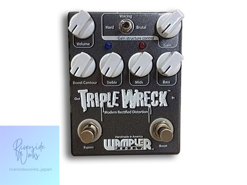 Pédales wampler triple wreck - pédales,