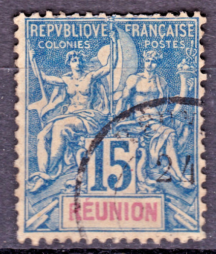 Timbre 1892 colonies - timbre,