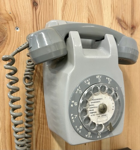 Téléphone fixe cadran - fixe,