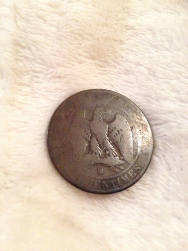 Dix centimes 1853 - centimes, france
