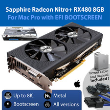 AMD RADEON POLARIS 8GB Sapphire NITRO+ Mac Pro Boot Screen (latest version)