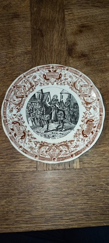 Lot assiettes parlantes - 7,