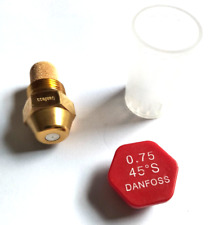 Gicleur DANFOSS 0,75 45°S Débit 0.75 USgal/h Angle 45° Type S chaudière Fioul