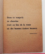 CHOIX DE DRAEGER 1953 : PEGUY ET L'HONNEUR DU TRAVAIL
