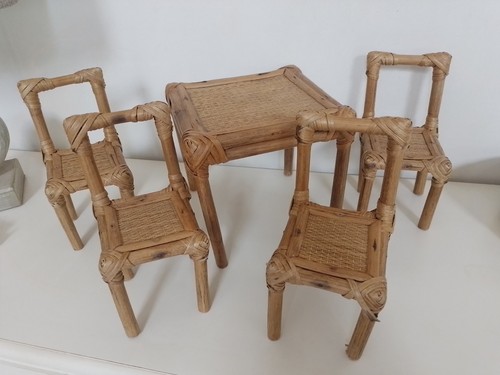 Ancien mobilier poupee - mobilier,
