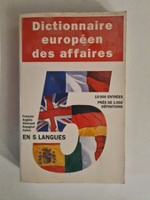 Dictionnaire européen des