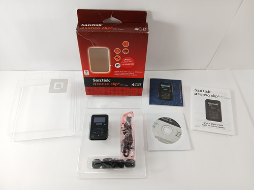 Sandisk sansa clip - 4gb, mp3