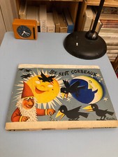 Les septs corbeaux livre pop up rare par kubasta