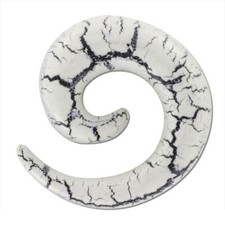 Élargisseur spirale acrylique