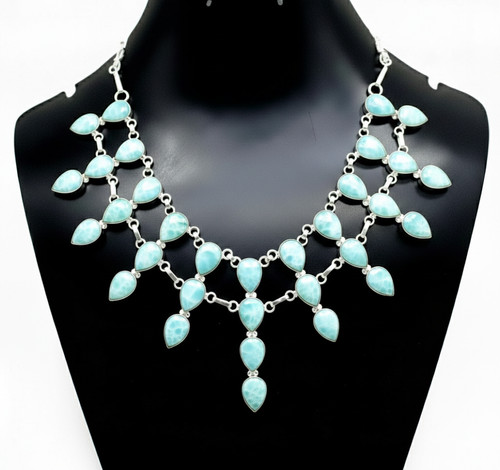 Natural larimar gemstone - natural,