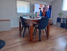 table rectangulaire avec rallonge