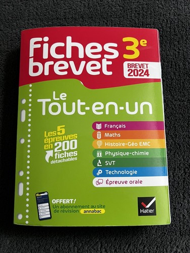 Fiche brevet 3ème - fiche,
