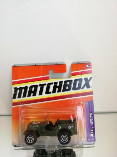 Matchbox jeep willys s - matchbox,