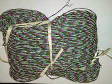 fil tressé multibrins souple 5 couleurs câblage porte cellule platine vinyle T37