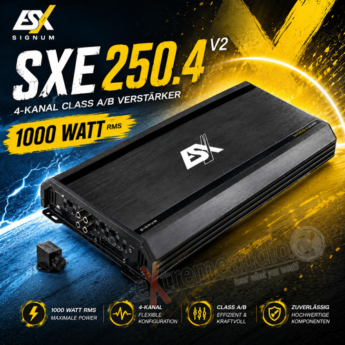 Amplificateur esx sxe250 - esx, sxe250.4