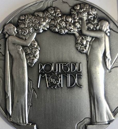 Médaille bronze argentée - mÉdaille, en