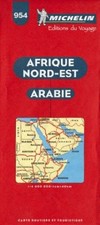 Carte routière Michelin : Afrique Nord-Est - Arabie, N°954