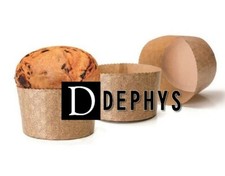 Moules papier cuisson (2x10) panettone-brioche-Pain- D14cm H 7,5cm