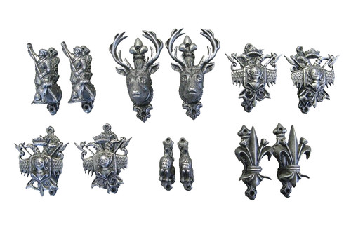 Lot patères chasse porte - chasse.,