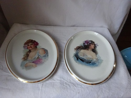 Deux assiettes ancienne forme