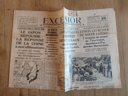 Be387 journal excelsior 1937 - journal,