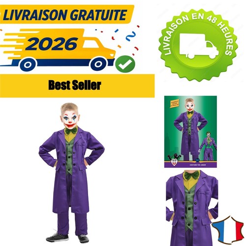 Déguisement joker garçon - joker,