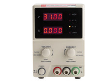  Digital Bench Power Supply, Alimentation de laboratoire 0 → 30V, 0 → 5A, 