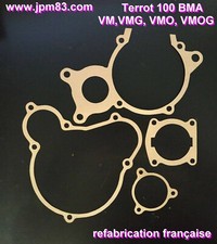 TERROT 100 BMA  1932, VM VMG VMO VMOG vit. - Pochette de joints