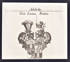 Lama Chevalier - Blason