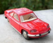 Jouet ancien tôle Grande voiture Joustra Police à caméra années 50 HER25JOU012