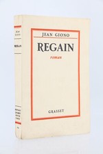GIONO Regain EDITION ORIGINALE Grand papier Relié 1930