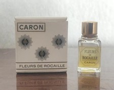 Ancien Extrait Fleurs de Rocaille de Caron 2 ml. Étiquette. Boîte. Très bon état