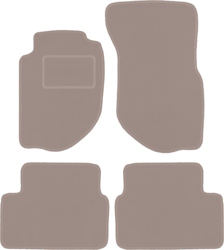 Tapis sol velours - velours, beige
