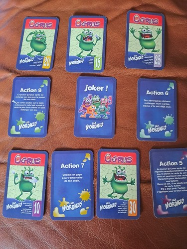 Cartes les mordicus - **10,