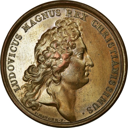 France médaille louis xiv - louis,