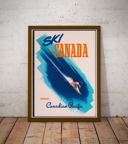 Affiche poster ski in - affiche-poster,
