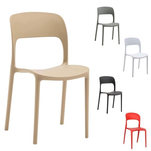 Chaise empilable plastique - empilable,