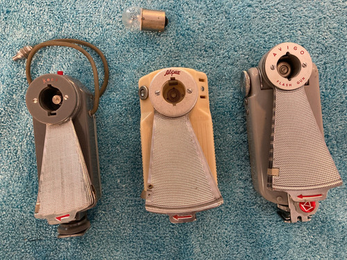 Vintage camera flash units - 3,