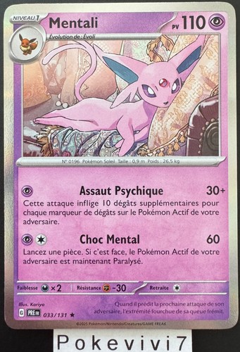 Carte pokemon mentali 033 - carte,