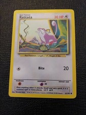 Pokemon CCG - Rattata - Base 61