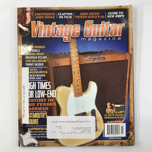 Vintage guitar magazine - vintage,