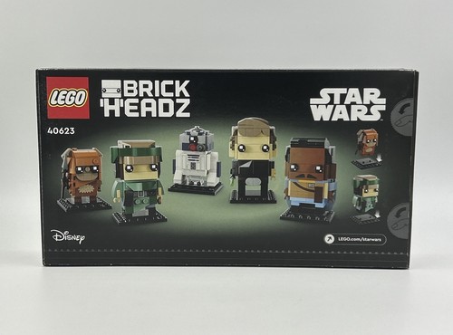 Lego brick heads star - heads, wars