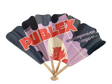 Ancien Éventail Publicitaire