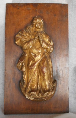 Ancien reliquaire vierge - reliquaire,
