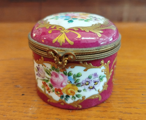Pilulier porcelaine paris - porcelaine,