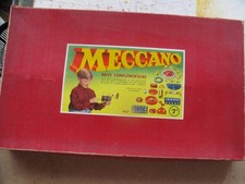 MECCANO BOITE 7A BLEU ET OR