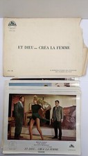"Et Dieu Créa La Femme" Bardot : Pochette 8 photos scènes du film - Cocinor 1956