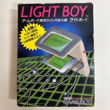 Loupe LIGHT BOY avec lumière pour jeu Nintendo GameBoy Rare JP avec boite occ...